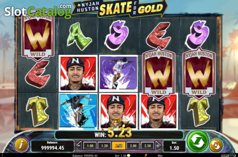 Οθόνη4. Nyjah Huston - Skate for Gold Κουλοχέρης