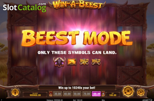 Οθόνη4. Win A Beest Κουλοχέρης