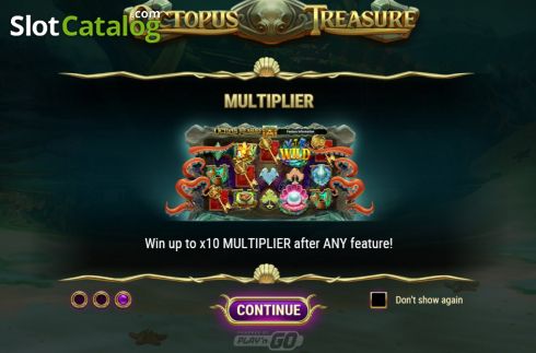 Οθόνη2. Octopus Treasure Κουλοχέρης