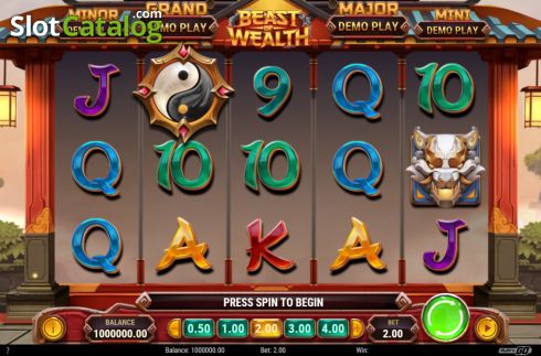 Οθόνη2. Beast of Wealth Κουλοχέρης 