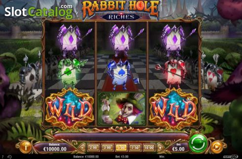 Οθόνη3. Rabbit Hole Riches Κουλοχέρης