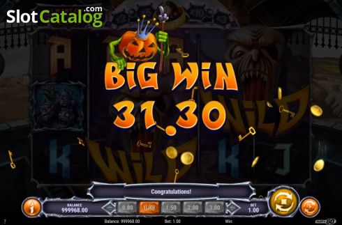 Οθόνη6. Helloween (Play'n Go) Κουλοχέρης