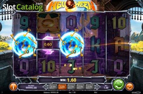 Οθόνη3. Helloween (Play'n Go) Κουλοχέρης