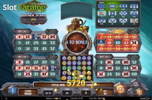 Οθόνη5. Viking Runecraft Bingo Κουλοχέρης