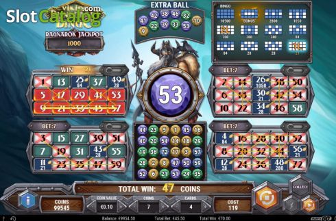 Οθόνη4. Viking Runecraft Bingo Κουλοχέρης