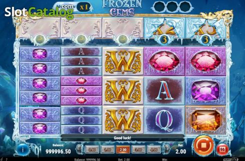 Οθόνη4. Frozen Gems Κουλοχέρης