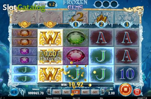 Οθόνη5. Frozen Gems Κουλοχέρης