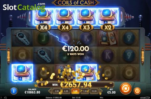 Οθόνη4. Coils of Cash Κουλοχέρης 