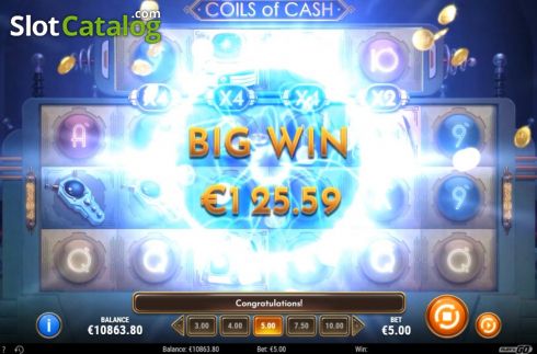 Οθόνη5. Coils of Cash Κουλοχέρης 