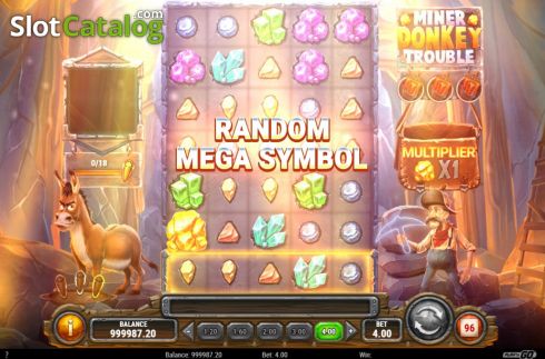 Οθόνη4. Miner Donkey Trouble Κουλοχέρης 