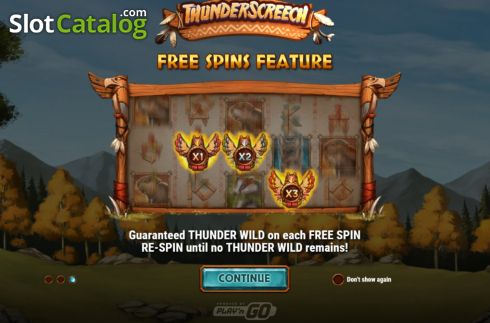 Οθόνη4. Thunder Screech Κουλοχέρης