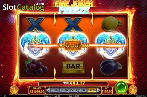Οθόνη9. Fire Joker Freeze Κουλοχέρης