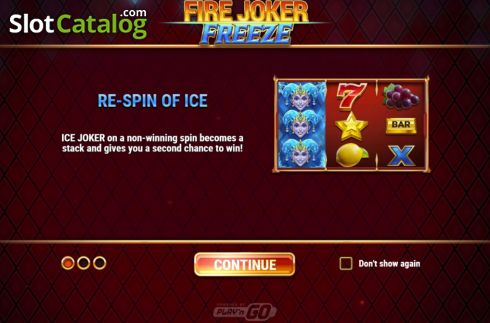 Οθόνη2. Fire Joker Freeze Κουλοχέρης