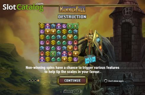 Οθόνη5. Hammerfall Κουλοχέρης 