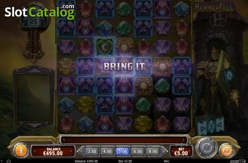 Οθόνη9. Hammerfall Κουλοχέρης 