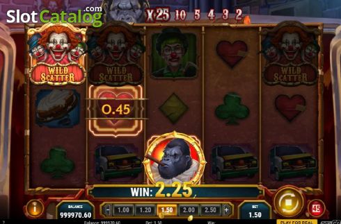 Οθόνη4. 3 Clown Monty Κουλοχέρης