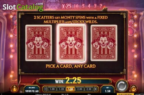 Οθόνη5. 3 Clown Monty Κουλοχέρης