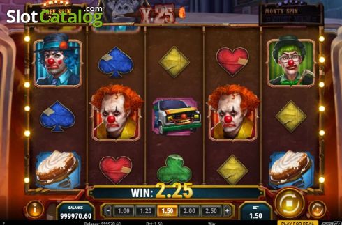 Οθόνη6. 3 Clown Monty Κουλοχέρης