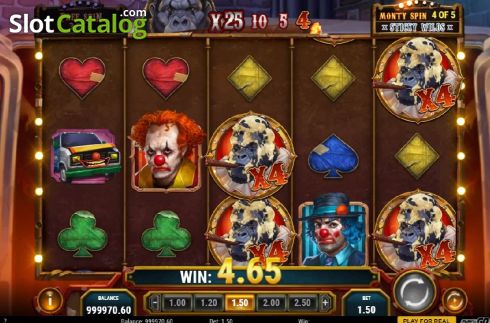 Οθόνη8. 3 Clown Monty Κουλοχέρης