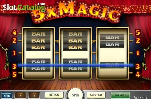 Οθόνη 2. 5x Magic Κουλοχέρης 