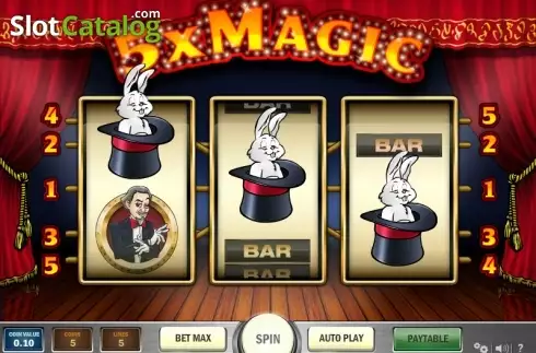 Οθόνη 4. 5x Magic Κουλοχέρης 