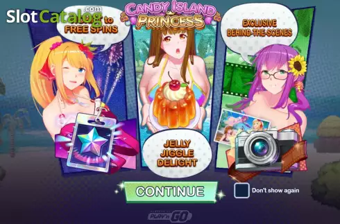 Οθόνη2. Candy Island Princess Κουλοχέρης