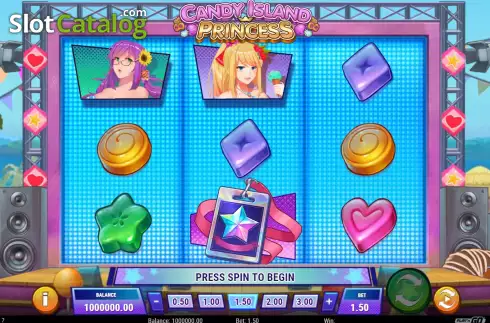 Οθόνη3. Candy Island Princess Κουλοχέρης