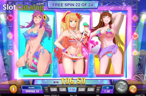Οθόνη9. Candy Island Princess Κουλοχέρης