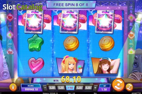 Οθόνη8. Candy Island Princess Κουλοχέρης