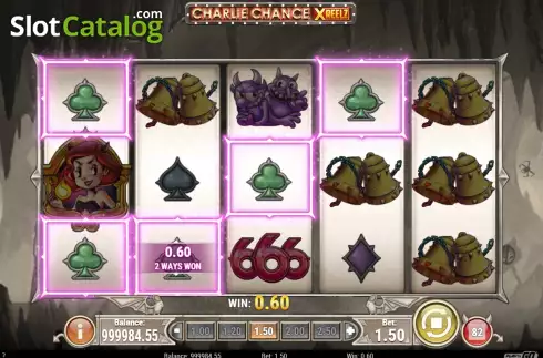 Οθόνη4. Charlie Chance XReelz Κουλοχέρης