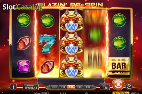 Οθόνη5. Blazin Bullfrog Κουλοχέρης 