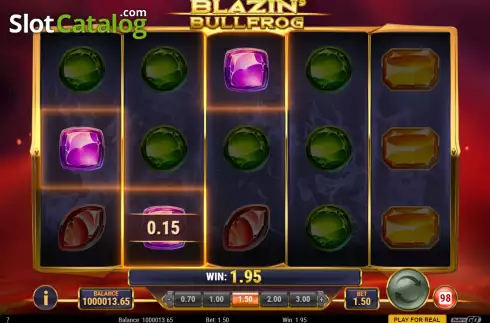 Οθόνη7. Blazin Bullfrog Κουλοχέρης 