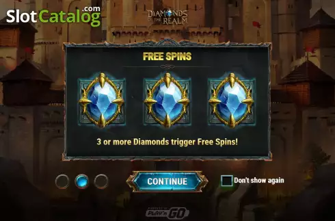 Οθόνη3. Diamonds of the Realm Κουλοχέρης