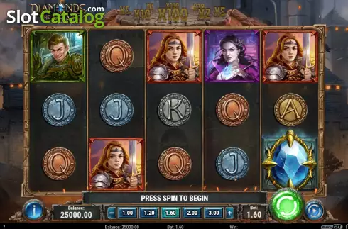 Οθόνη6. Diamonds of the Realm Κουλοχέρης