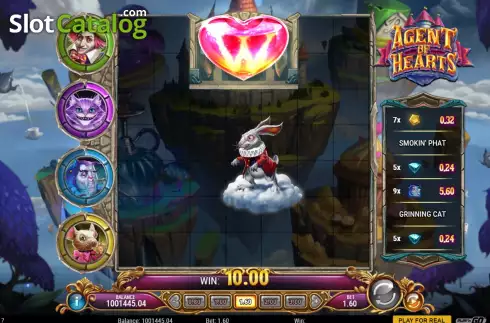 Οθόνη9. Agent of Hearts Κουλοχέρης 