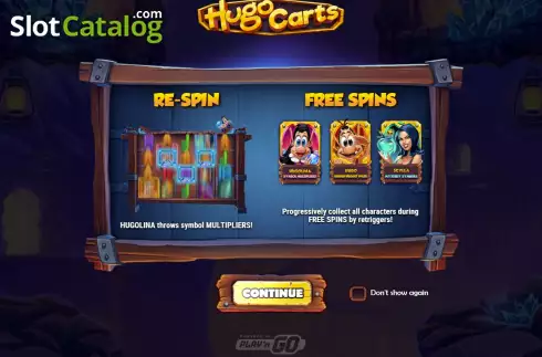 Οθόνη3. Hugo Carts Κουλοχέρης 