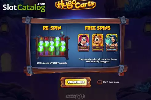 Οθόνη4. Hugo Carts Κουλοχέρης 