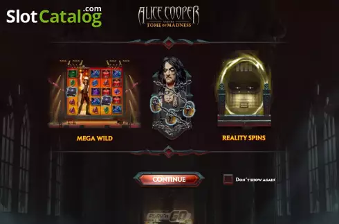 Οθόνη2. Alice Cooper and the Tome of Madness Κουλοχέρης