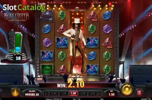 Οθόνη7. Alice Cooper and the Tome of Madness Κουλοχέρης