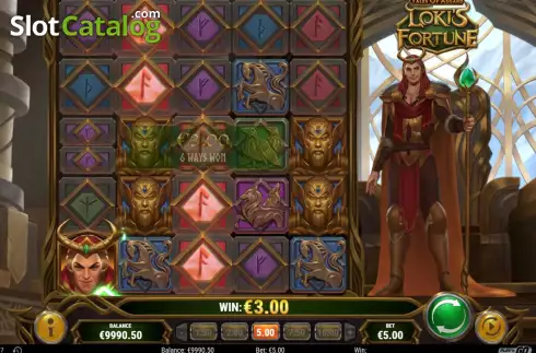 Οθόνη5. Tales of Asgard Loki's Fortune Κουλοχέρης