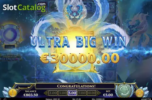 Οθόνη6. Legend of the Ice Dragon Κουλοχέρης 