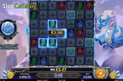 Οθόνη7. Legend of the Ice Dragon Κουλοχέρης 