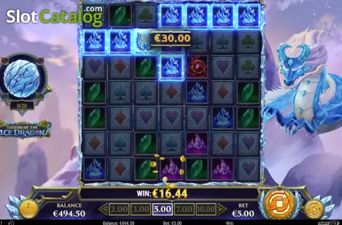 Οθόνη8. Legend of the Ice Dragon Κουλοχέρης 