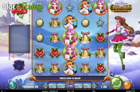 Οθόνη3. Moon Princess Christmas Kingdom Κουλοχέρης