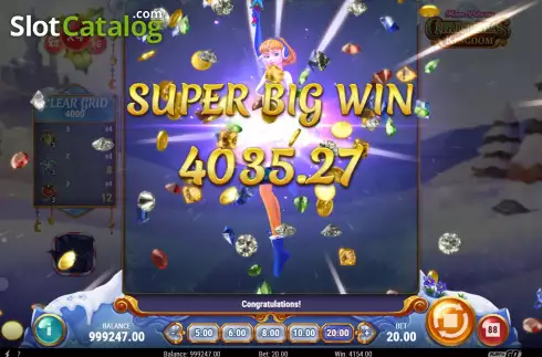 Οθόνη7. Moon Princess Christmas Kingdom Κουλοχέρης