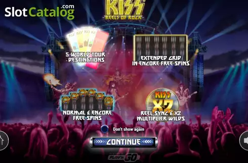 Οθόνη2. KISS Reels of Rock Κουλοχέρης