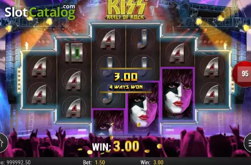 Οθόνη5. KISS Reels of Rock Κουλοχέρης