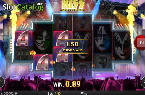 Οθόνη6. KISS Reels of Rock Κουλοχέρης