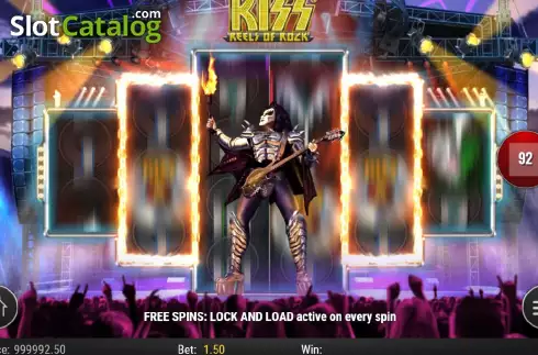 Οθόνη7. KISS Reels of Rock Κουλοχέρης