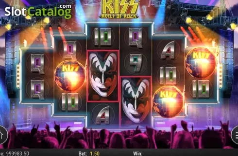 Οθόνη8. KISS Reels of Rock Κουλοχέρης